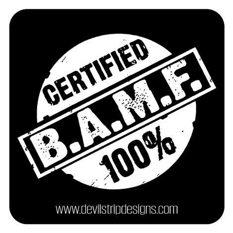 Certified BAMF Sticker
